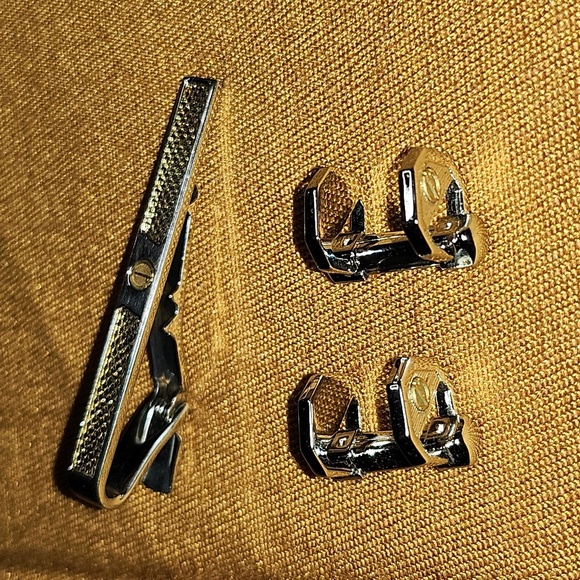 Dunhill Rare cufflinks set Authentic - Picture 4 of 12